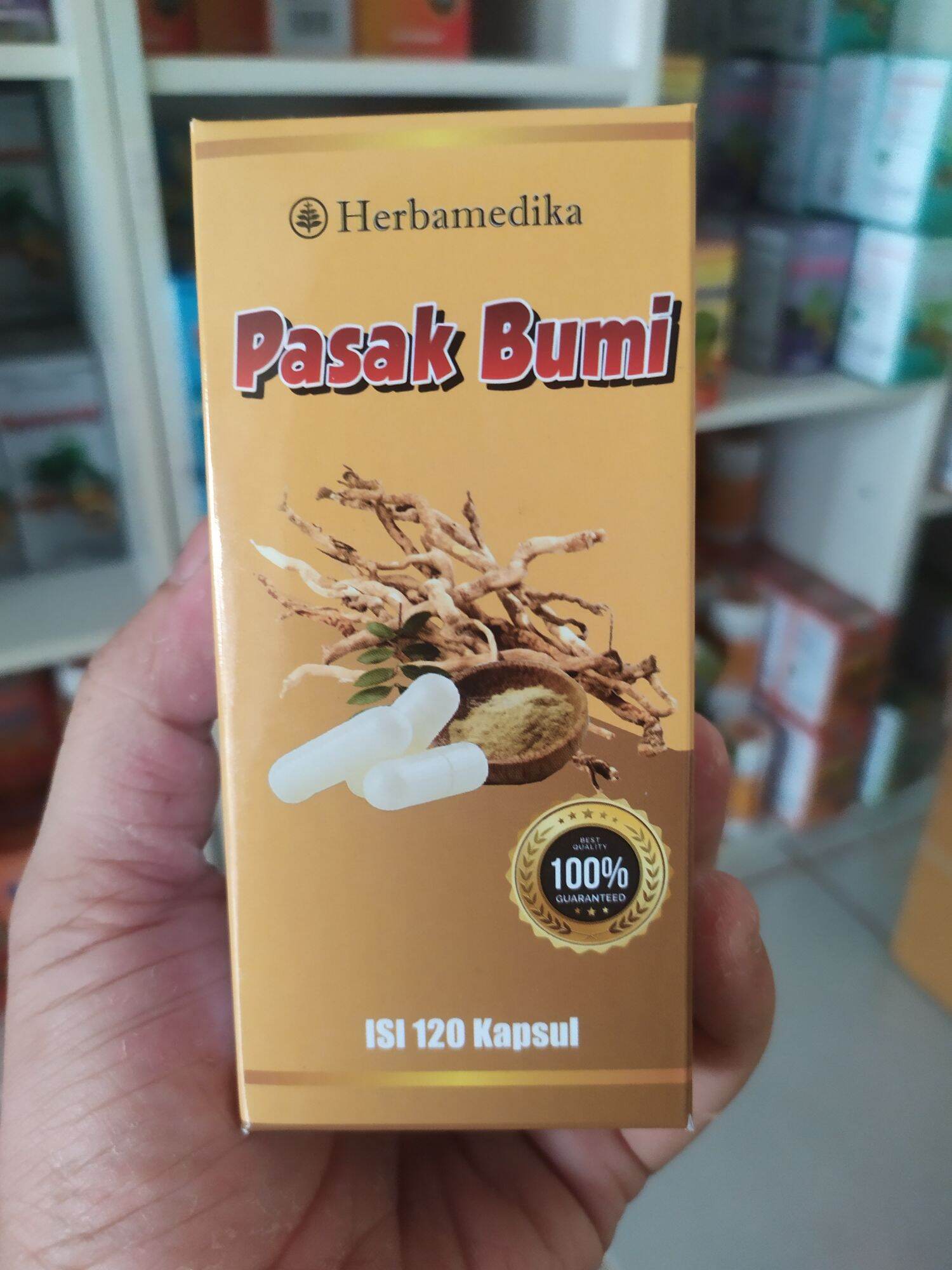 Kapsul Pasak Bumi Herbamedika Isi 120 Kpaul Lazada Indonesia