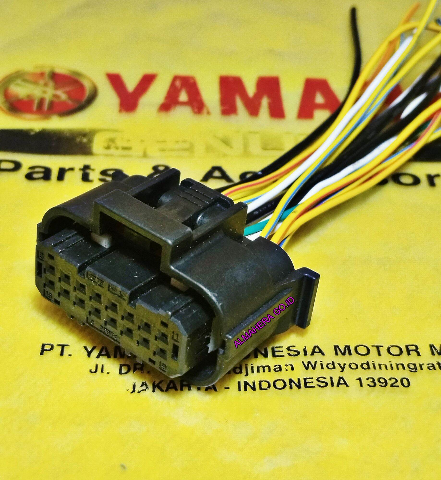 Soket SCU Modul Yamaha Aerox Lexi Nmax Kabel Soket Modul SCU ABS Yamaha