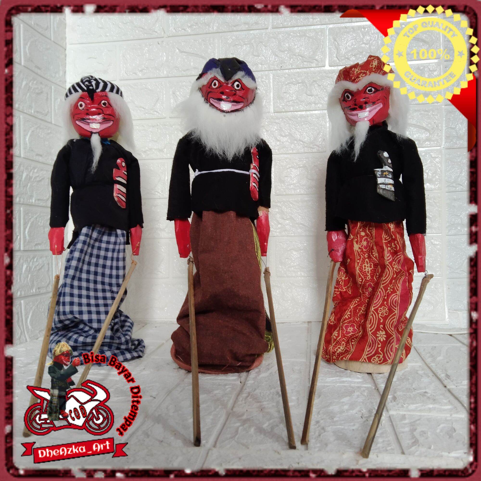 Wayang Golek Sicepot Abah Cepot 45cm Lazada Indonesia