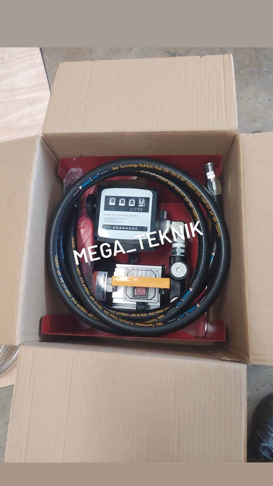 Flow Meter Solar Flow Meter Manual Digit Set Pompa Yb Liter Menit