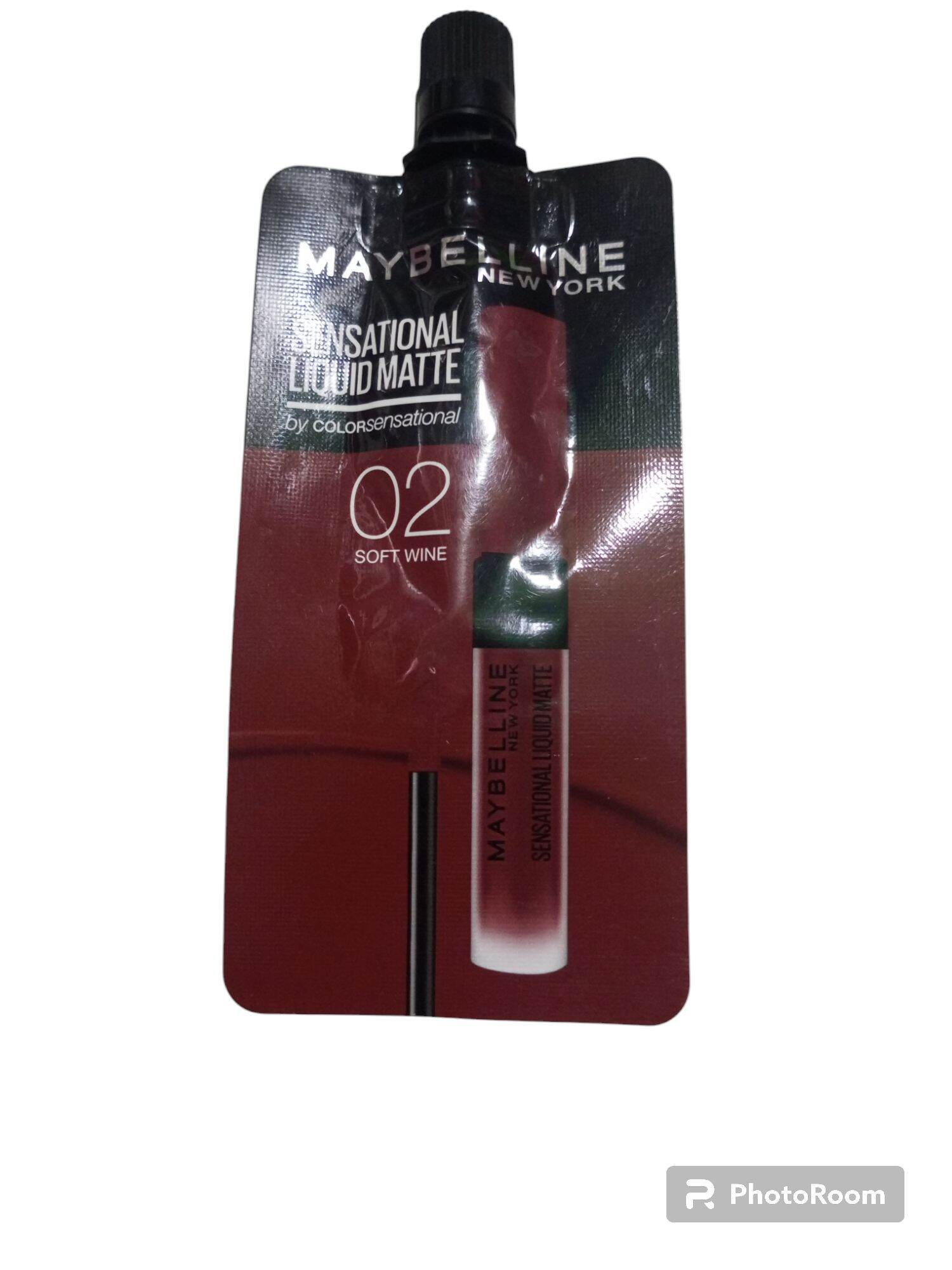 Maybelline Sensational Liquid Matte Lip Sachet 2Ml Lazada Indonesia