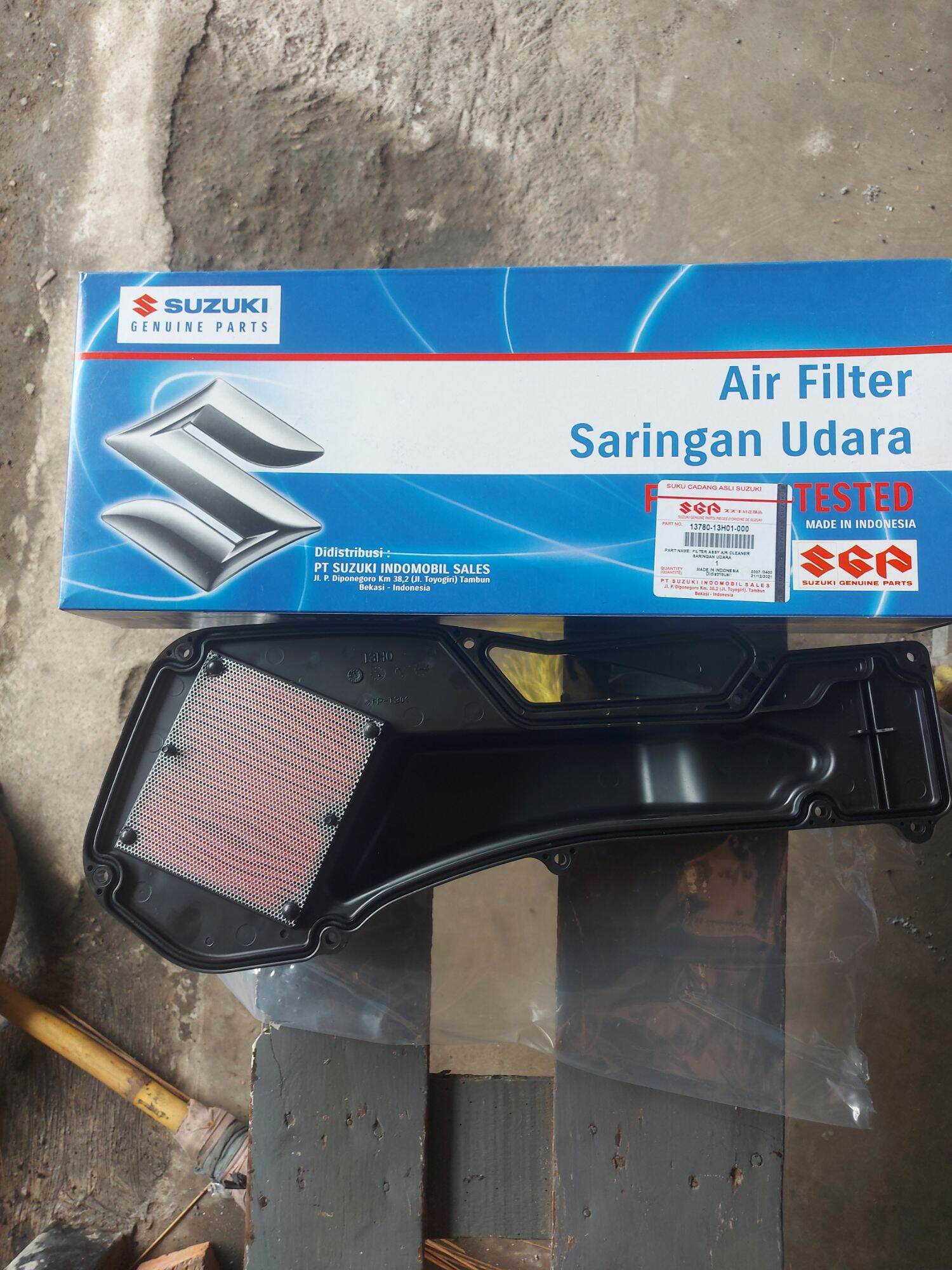 Filter Saringan Busa Udara Hawa Air Assy Suzuki Skywave Skywave