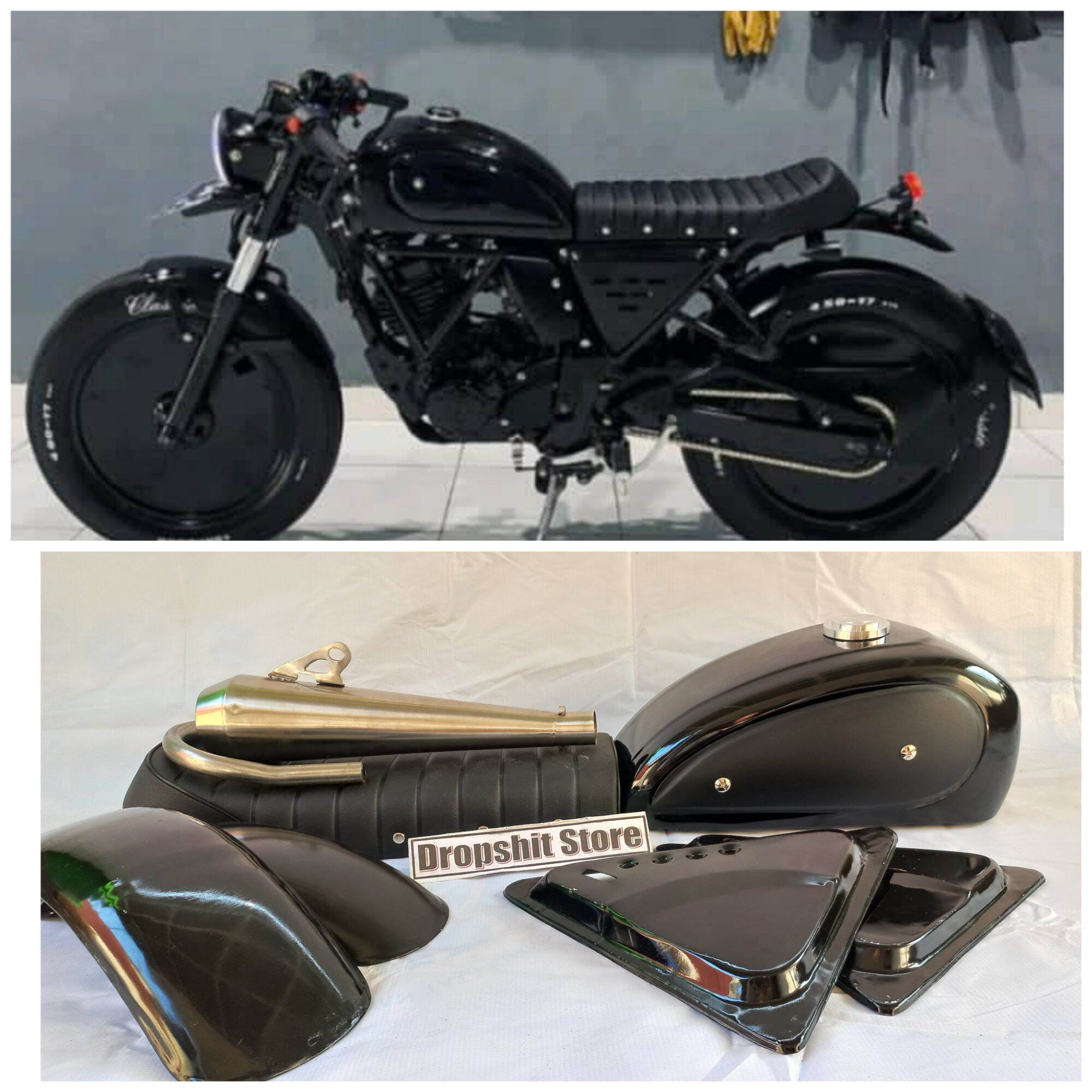 Paket Custom Scrambler Japstyle Bratstyle Caferacer Tracker Lazada