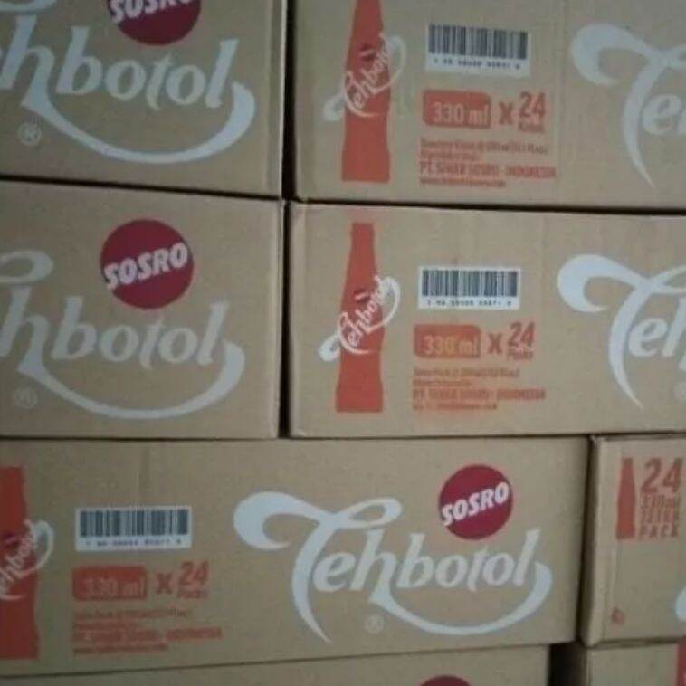 Teh Botol Sosro Original Ml Kotak Dus Isi Pcs Lazada Indonesia