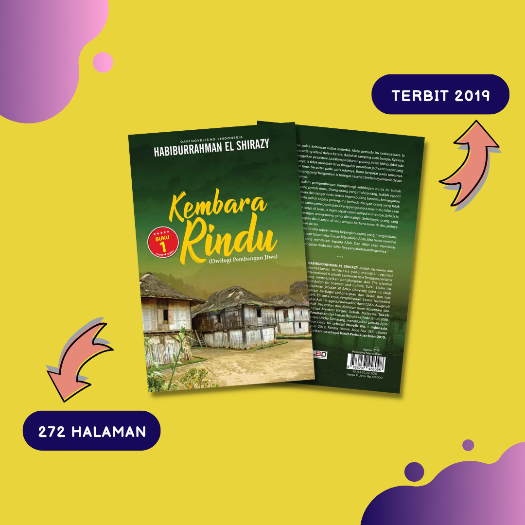 Buku Kembara Rindu Habiburrahman El Shirazy Lazada Indonesia