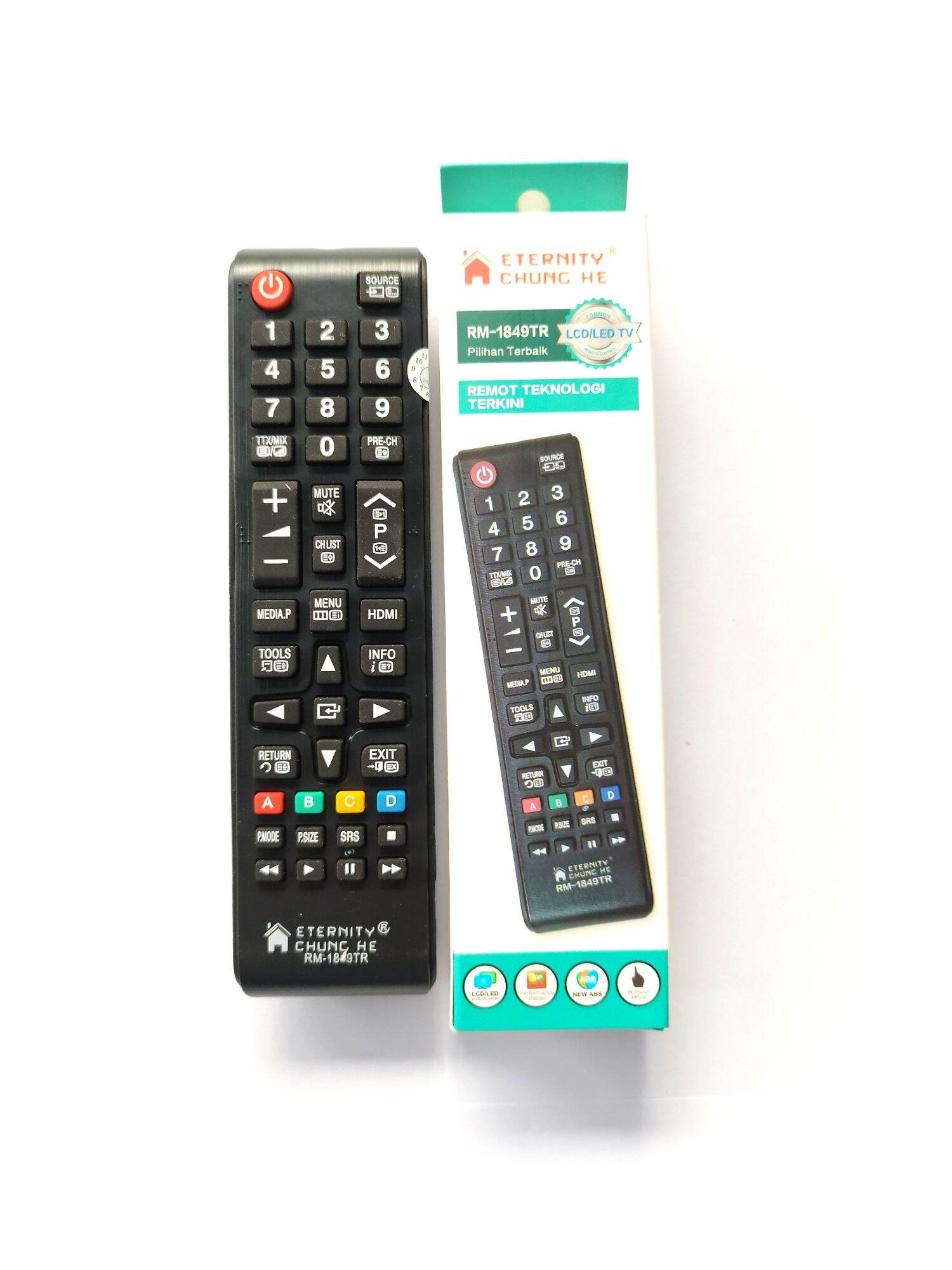 Remot Remote Tv Samsung Lcd Led Plasma Multi Universal Che Lazada