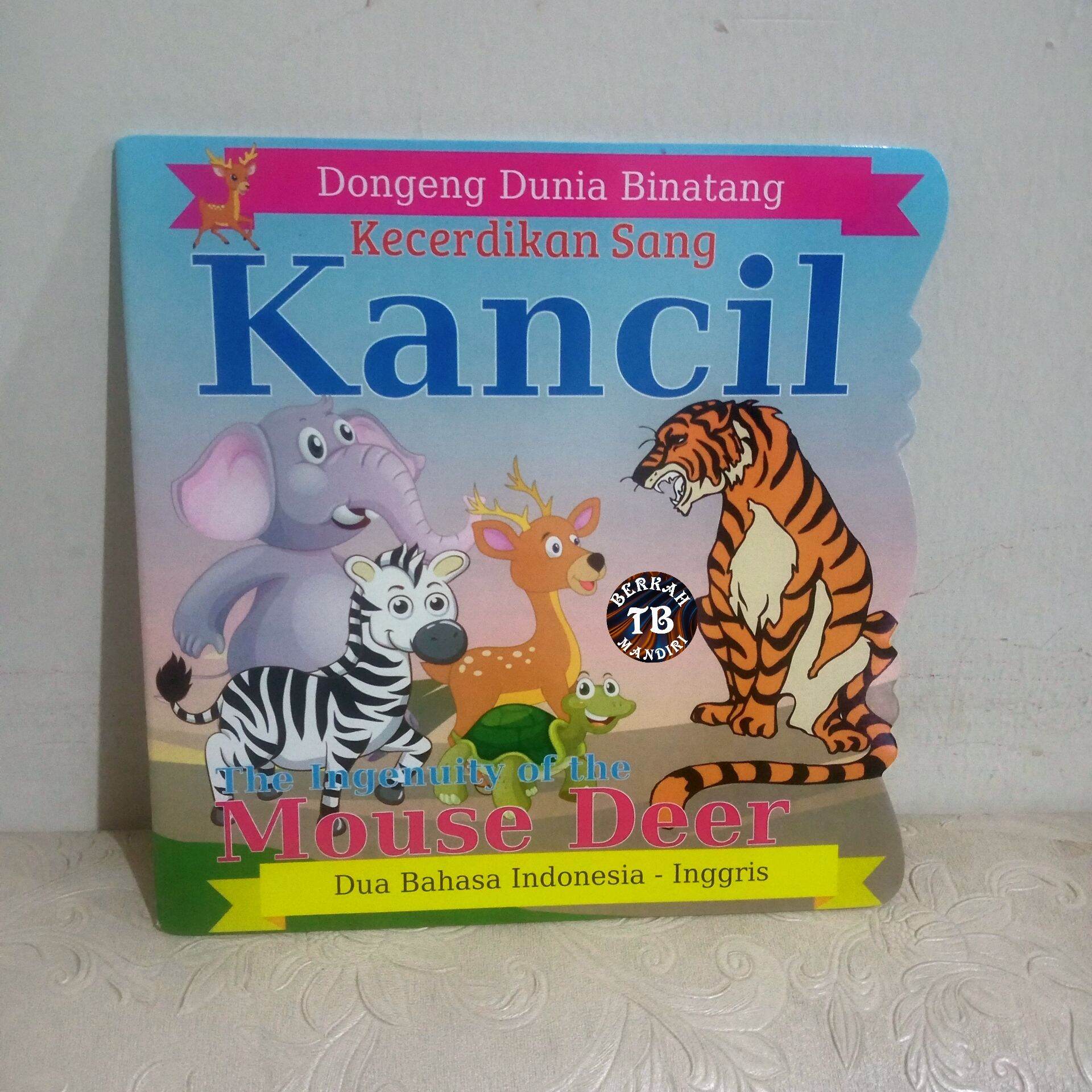 Buku Dongeng Dunia Binatang Kecerdikan Sang Kancil 32 Halaman