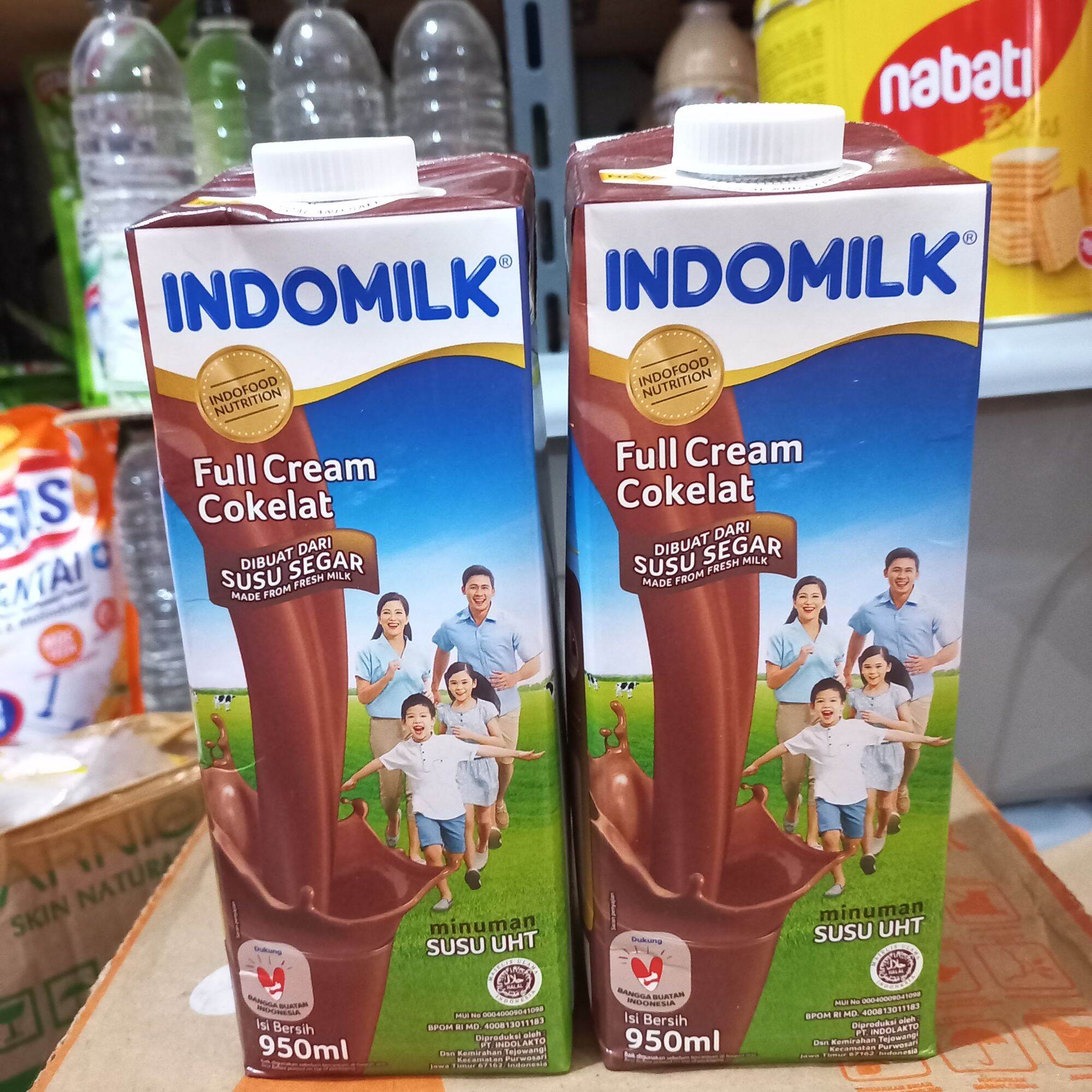 Susu Indomilk Full Cream Cokelat 950ml Dapet 3 Lazada Indonesia