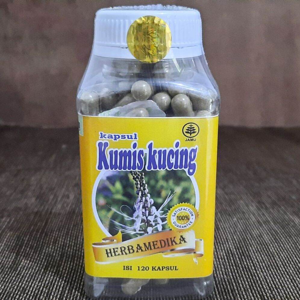 Kapsul Kumis Kucing Herbamedika 120 Kapsul Lazada Indonesia