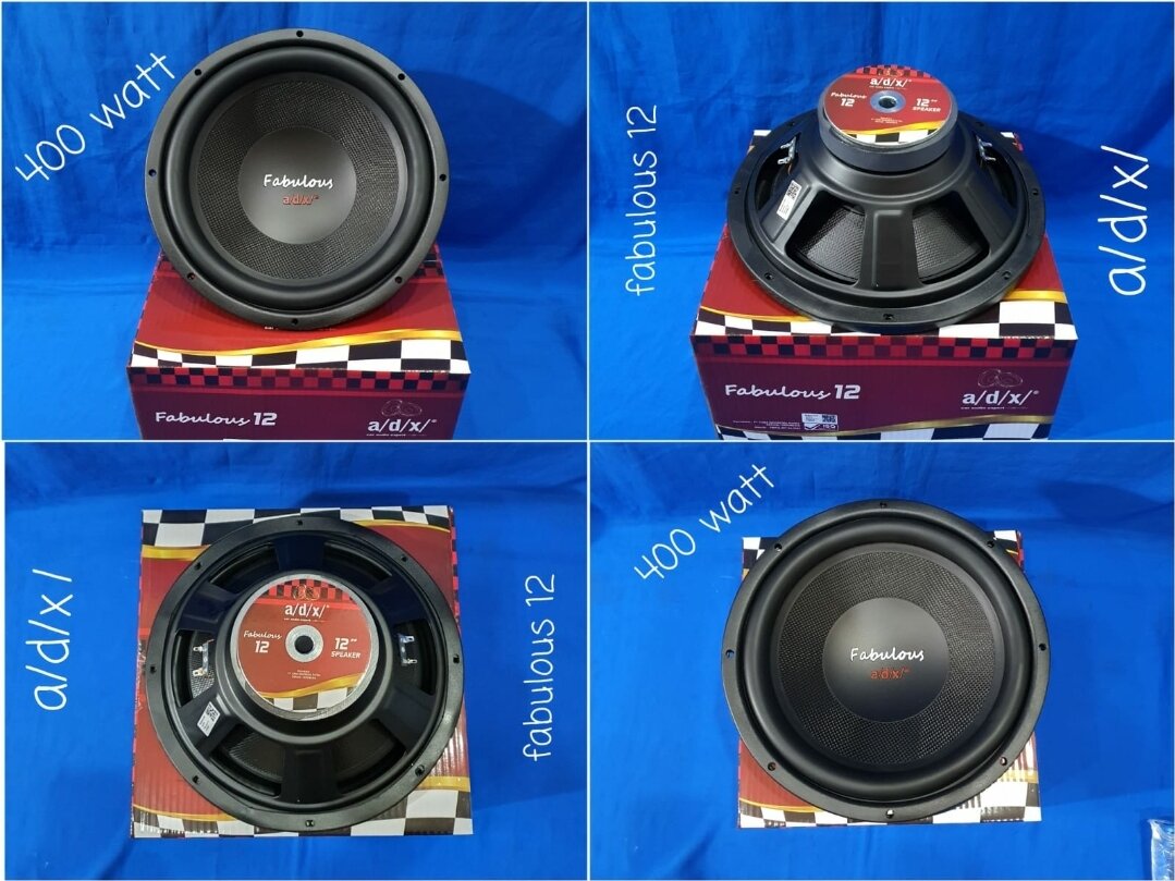 Subwoofer A D X Fabulous Inch Double Coil Kualitas Bagus Lazada