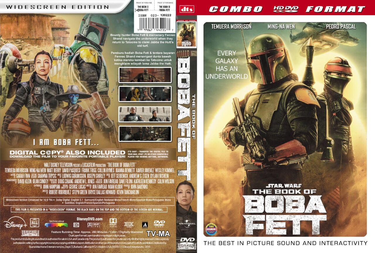 Kaset Dvd Film Adventure Action Terbaru Star Wars The Book Of