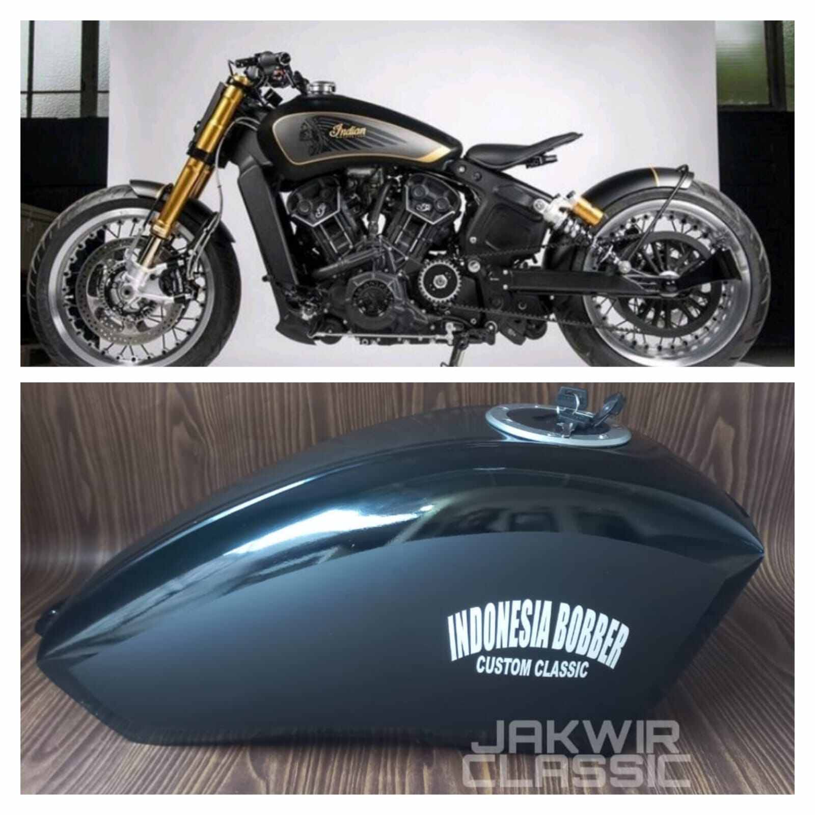 Tangki Bobber Tangki Custom Bobber Tangki Indian Bobber Tangki Indian