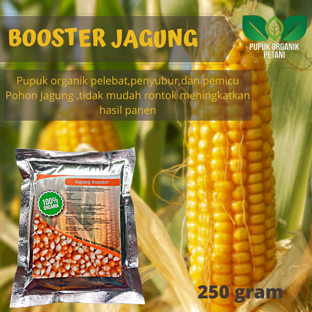 Pupuk Organik Booster Pembesar Tanaman Jagung Booster Organik