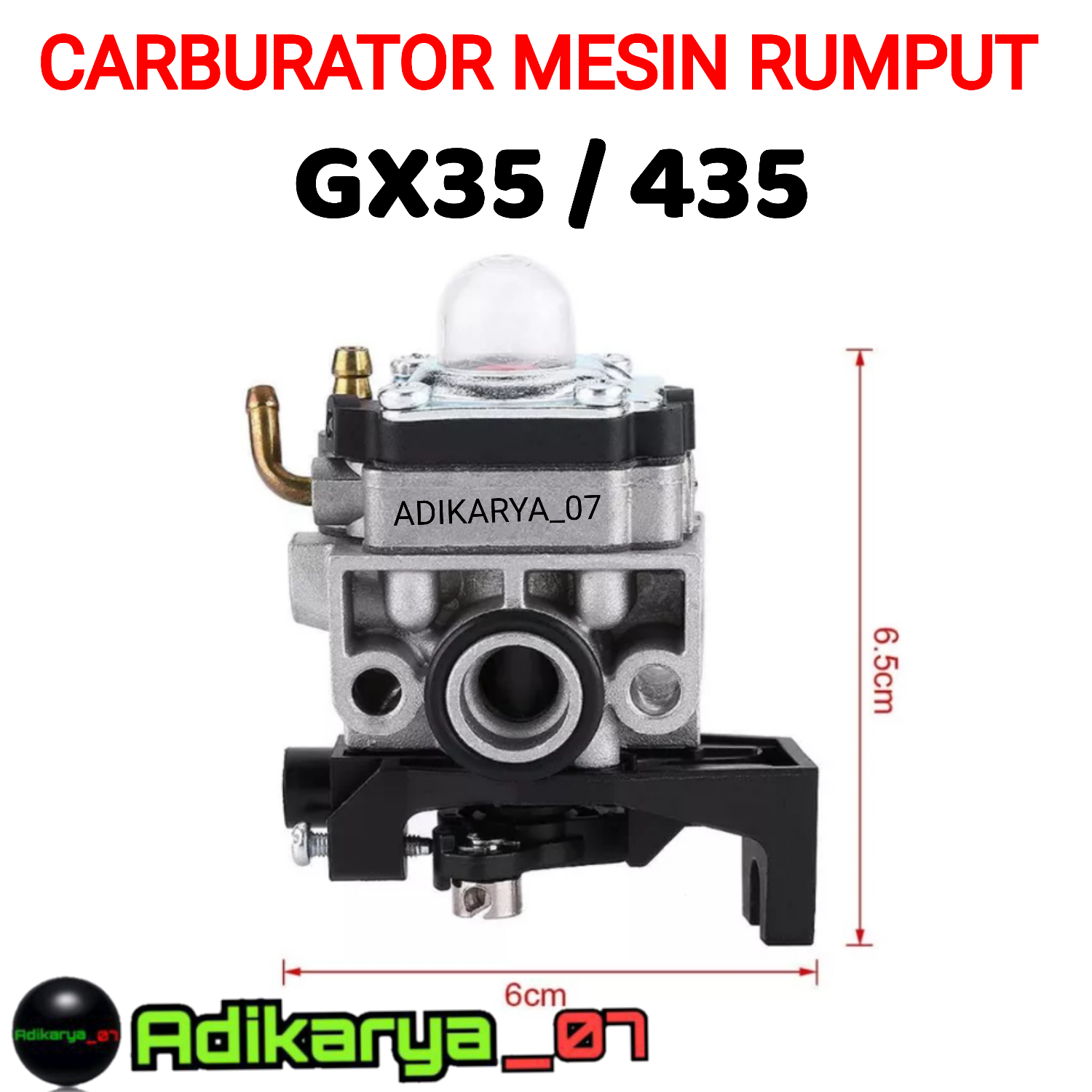 Carburator Karburator Mesin Potong Rumput Tak Gx Carbulator