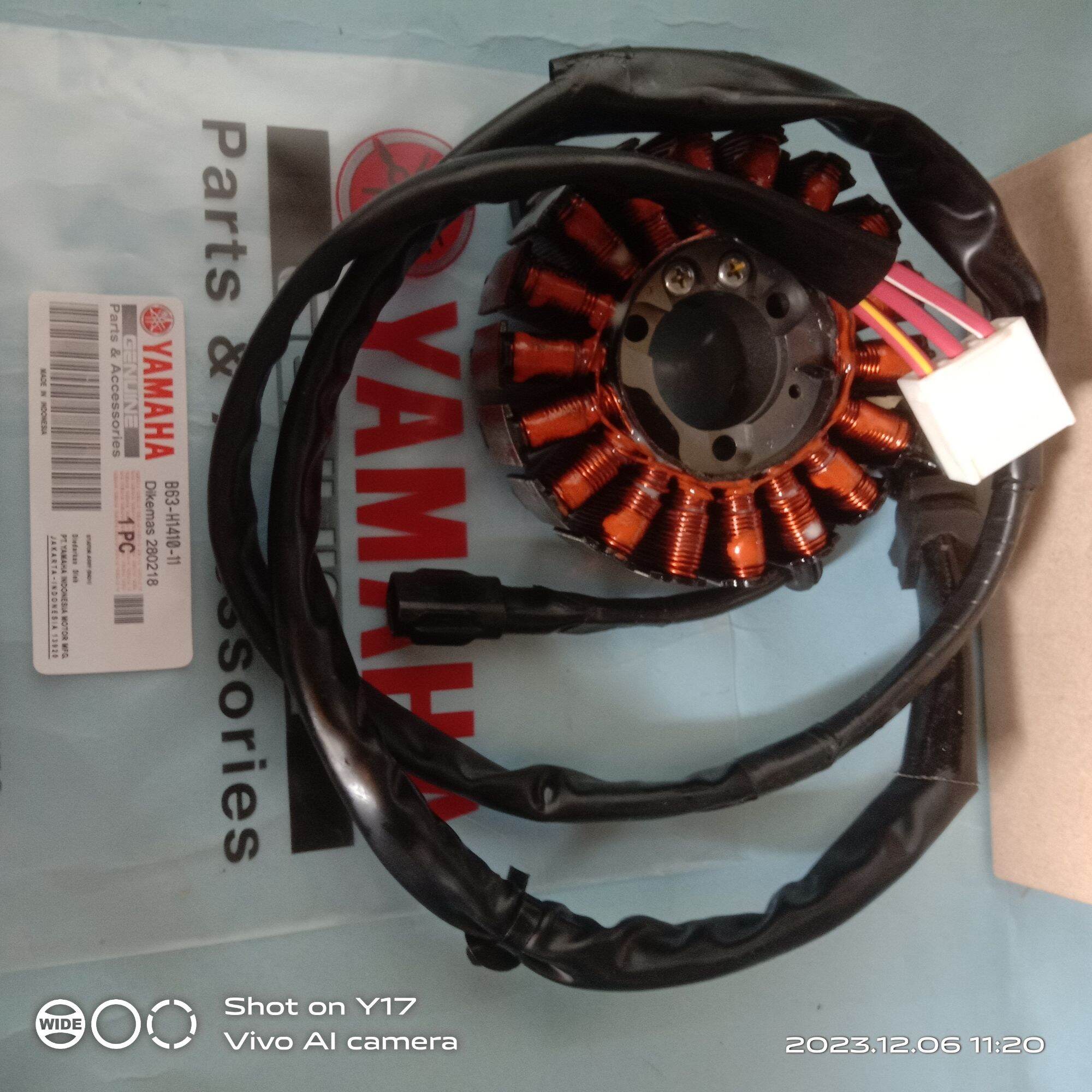 Spuul Spool Originall Yamaha Assy Aerox 155 Kabel Panjang B63 Stator