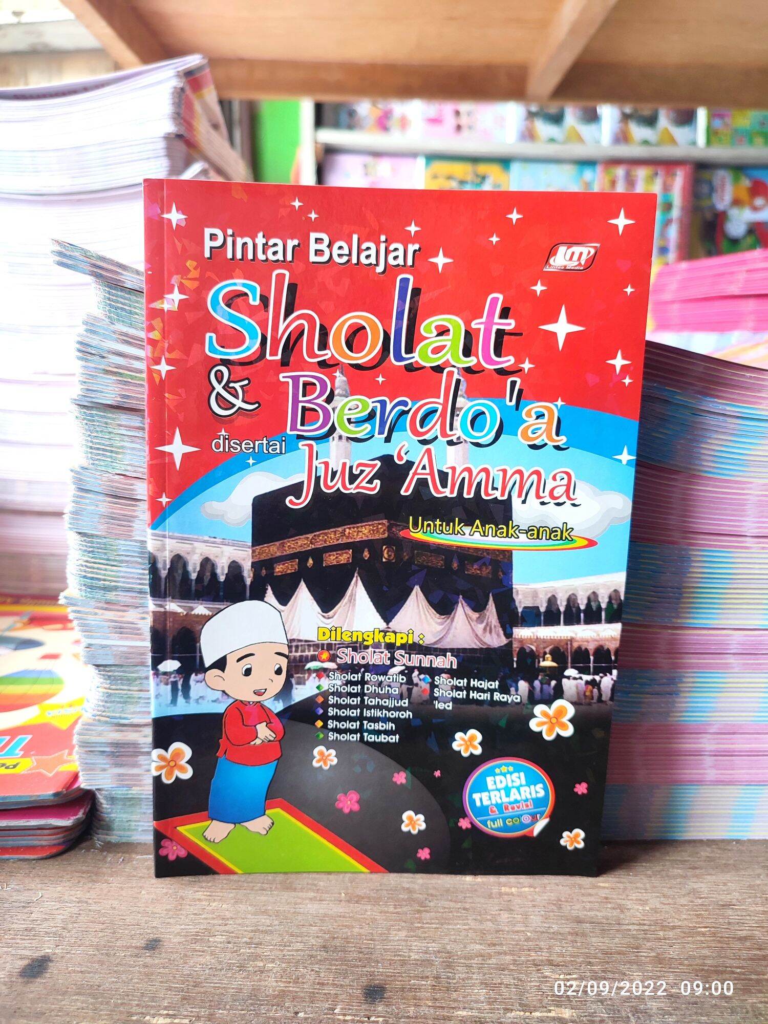 Buku Pintar Belajar Sholat Berdoa Disertai Juz Amma Lazada Indonesia