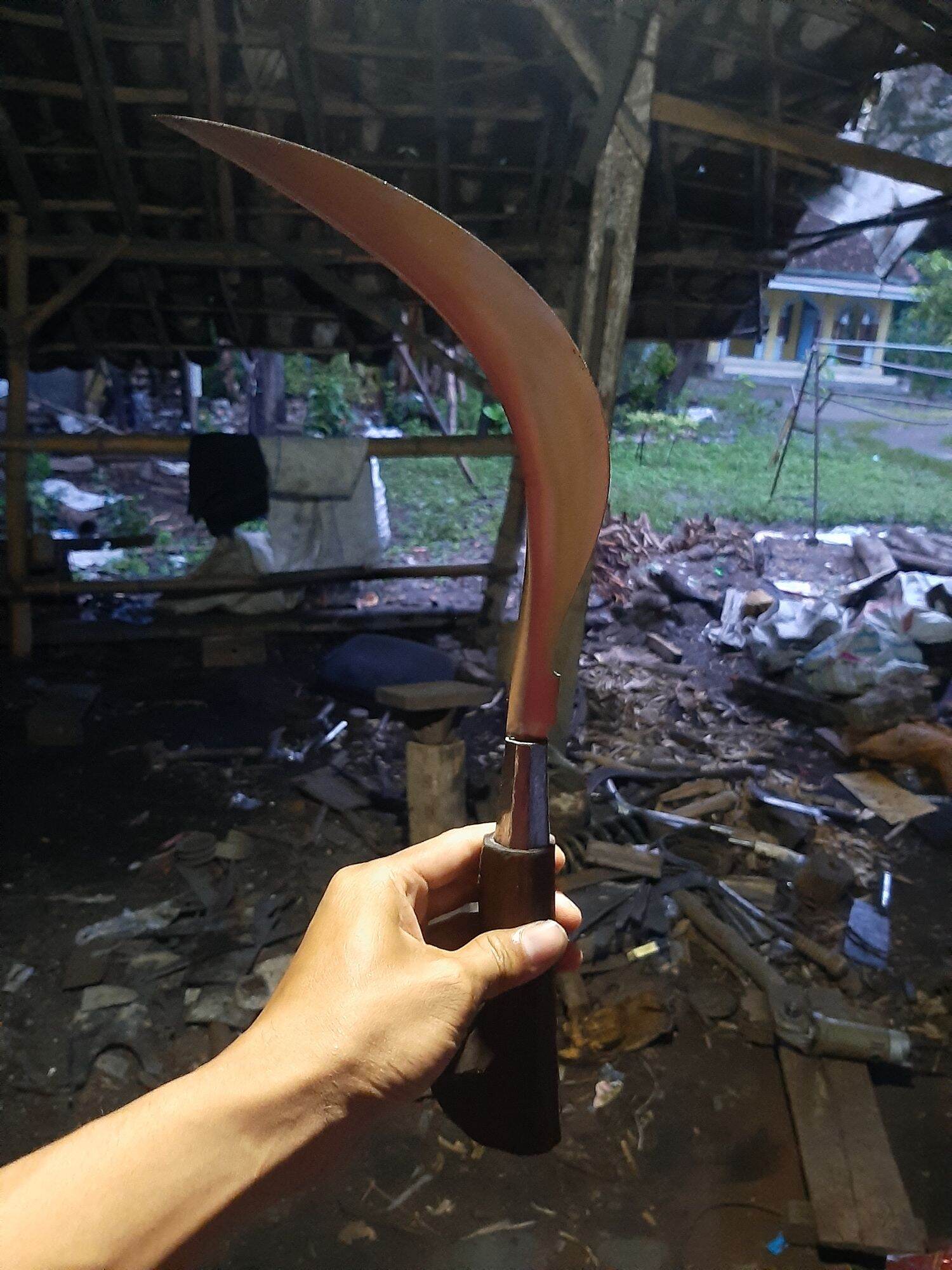 Sabit Arit Kecil Baja Per Sepuh Untuk Rumput Lazada Indonesia