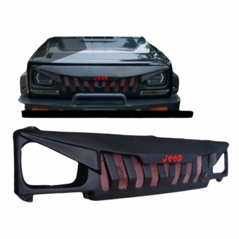 Grill Custom Penutup Masker Bumper Mobil Feroza Taft Independen Rocky