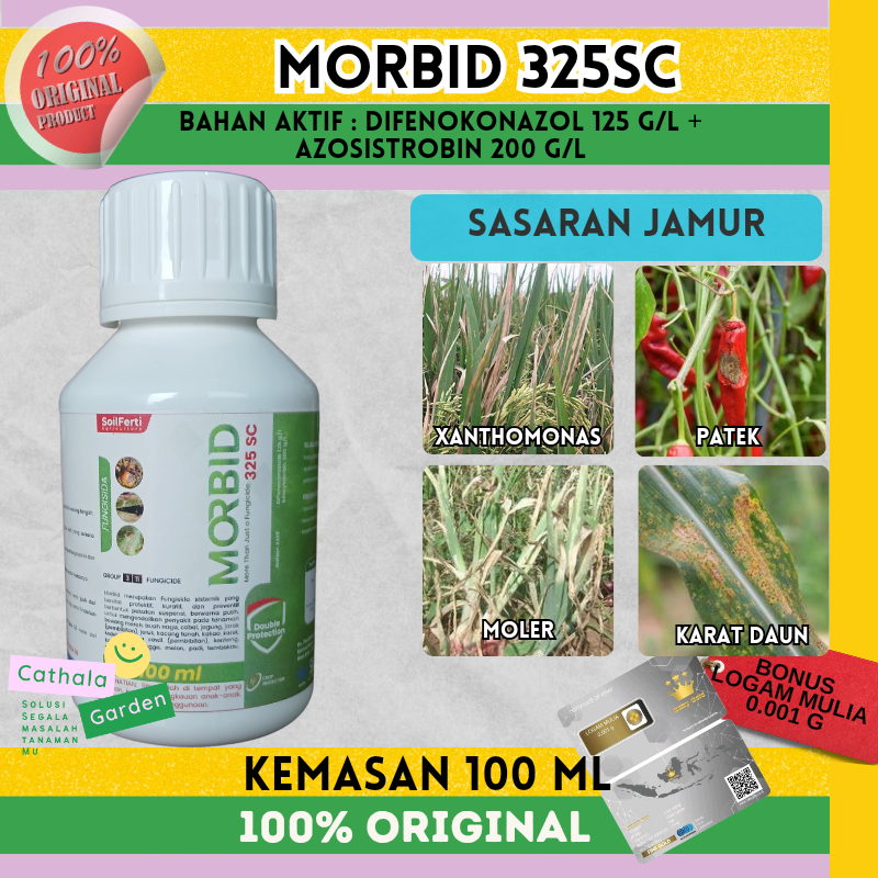 Fungisida Morbid Sc Kemasan Ml Bahan Aktif Azoksistrobin G