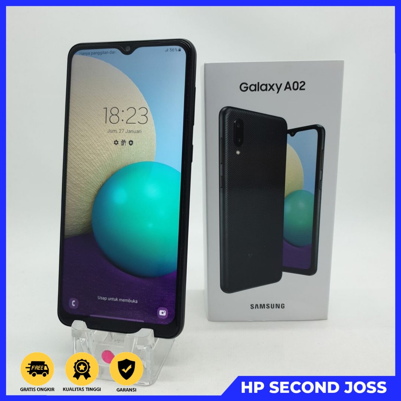 Samsung Galaxy A02 Ram 3 32 GB Second Bergaransi Lazada Indonesia