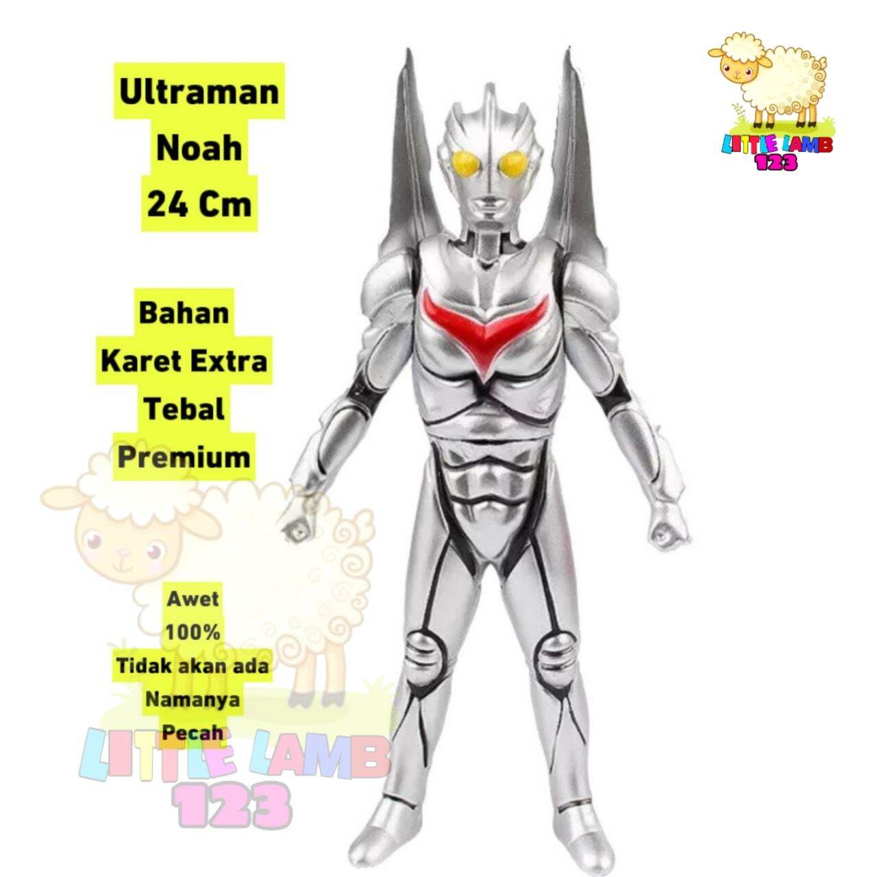 Action Figure Ultraman Bahan Karet Cm Bandai Ultra Hero Series