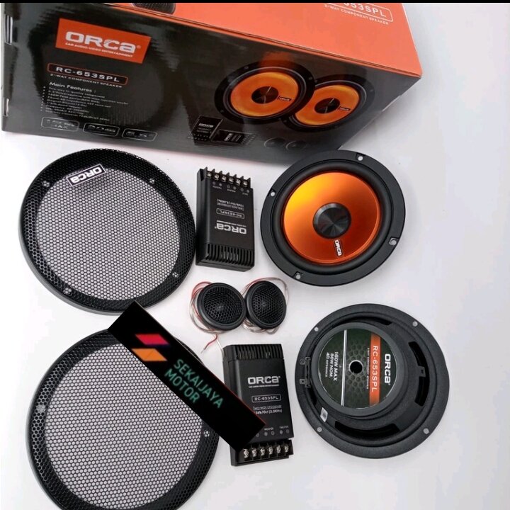 Speaker Split Orca Rc Spl Way Inch Speaker Pintu Mobil Orca