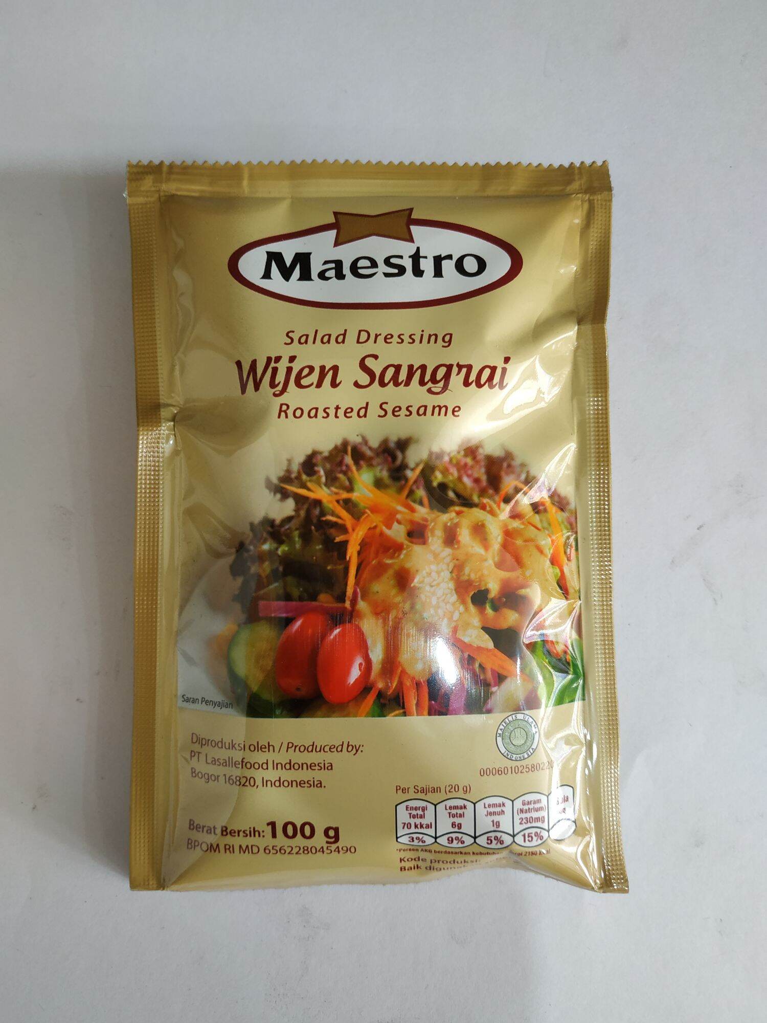 Maestro Wijen Sangrai Gr Lazada Indonesia