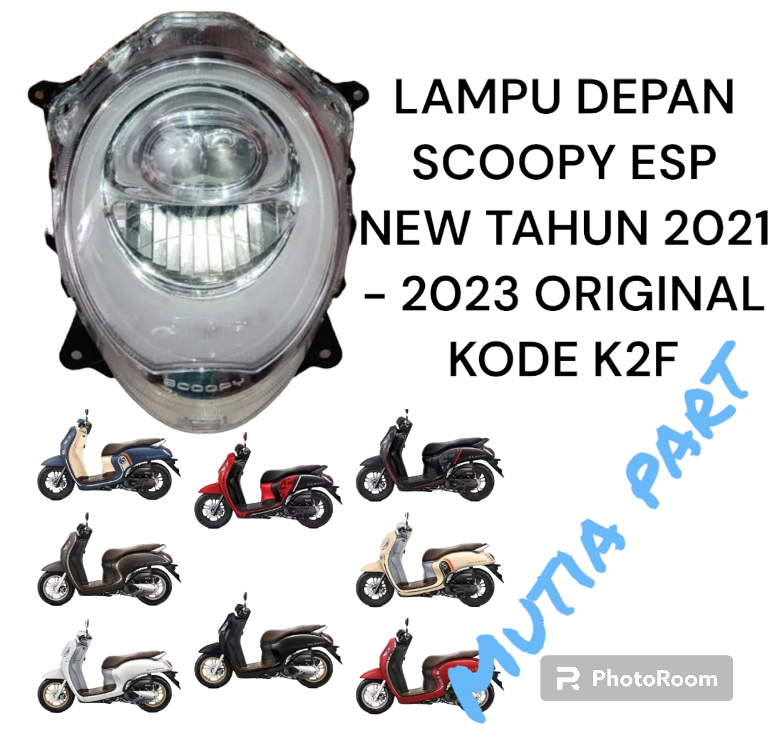 Reflektor Lampu Depan Headlamp Scoopy New K2f Terbaru Scoopy 2021 2022