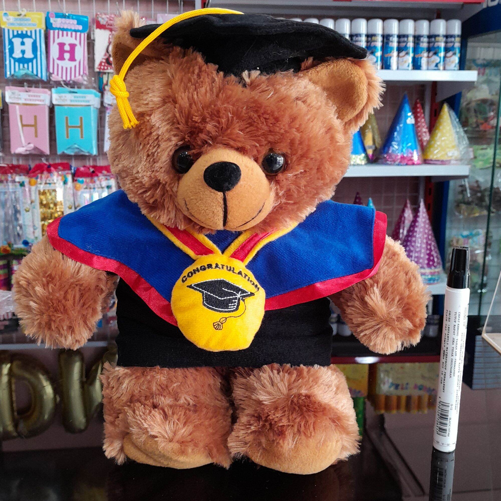 Boneka Wisuda Beruang Toga Bear Sarjana M Lazada Indonesia