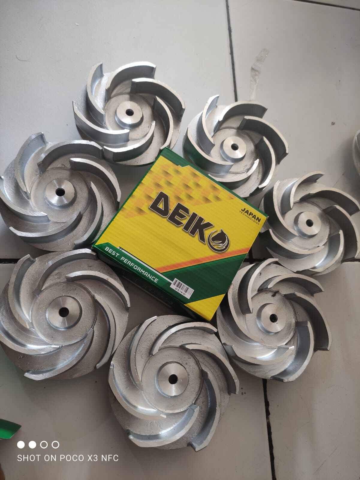 Kipas Pompa Air Inch Daun Alumunium Lazada Indonesia