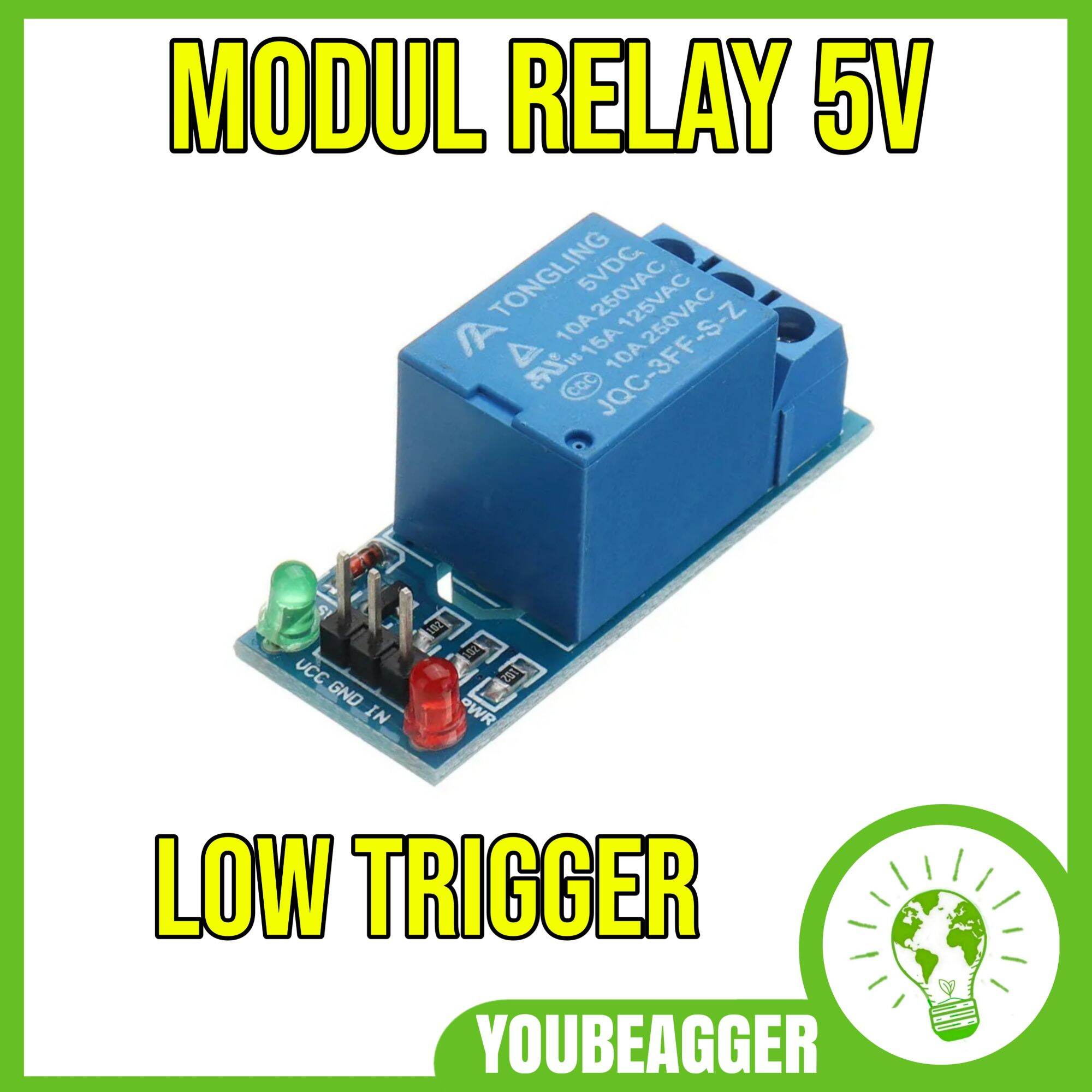 Modul Relay V Low Trigger Lazada Indonesia