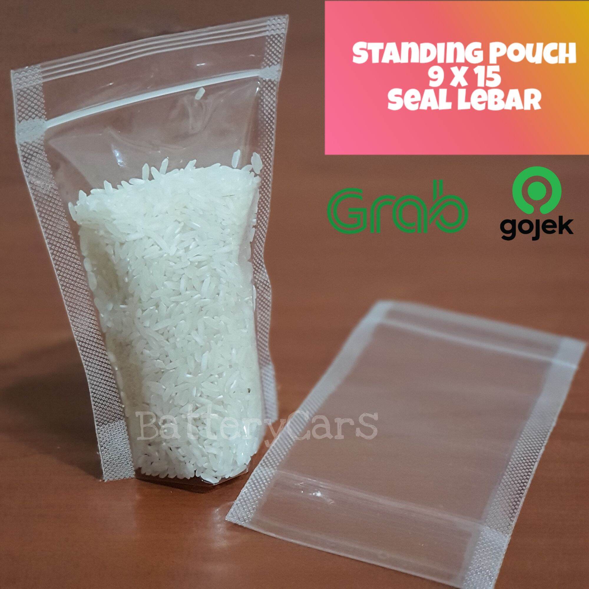 Standing Pouch X X Kemasan Plastik Klip Berdiri Zip Snack