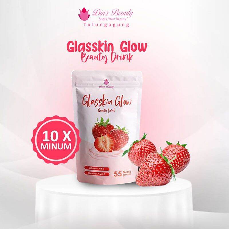 DINZ BEAUTY COLLAGEN DRINK GLASSKIN GLOW BEAUTY DRINK GLASSKIN