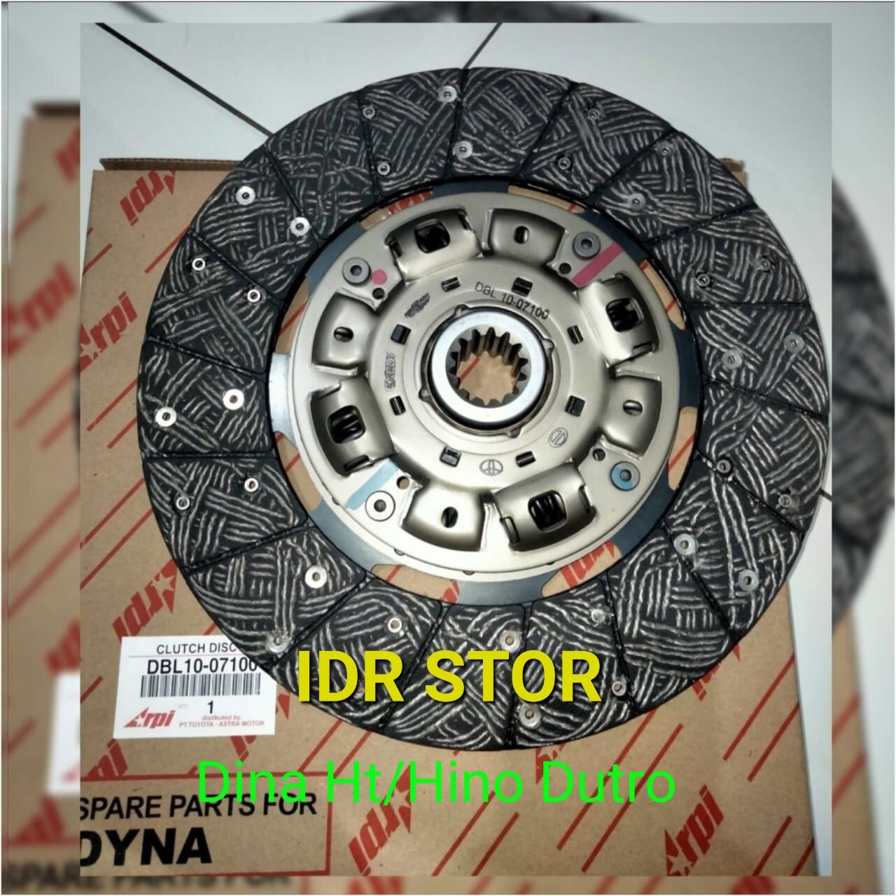 Kampas Kopling Ht Clutch Disc Hino Dutro Dina Ht 125 130 Arpi