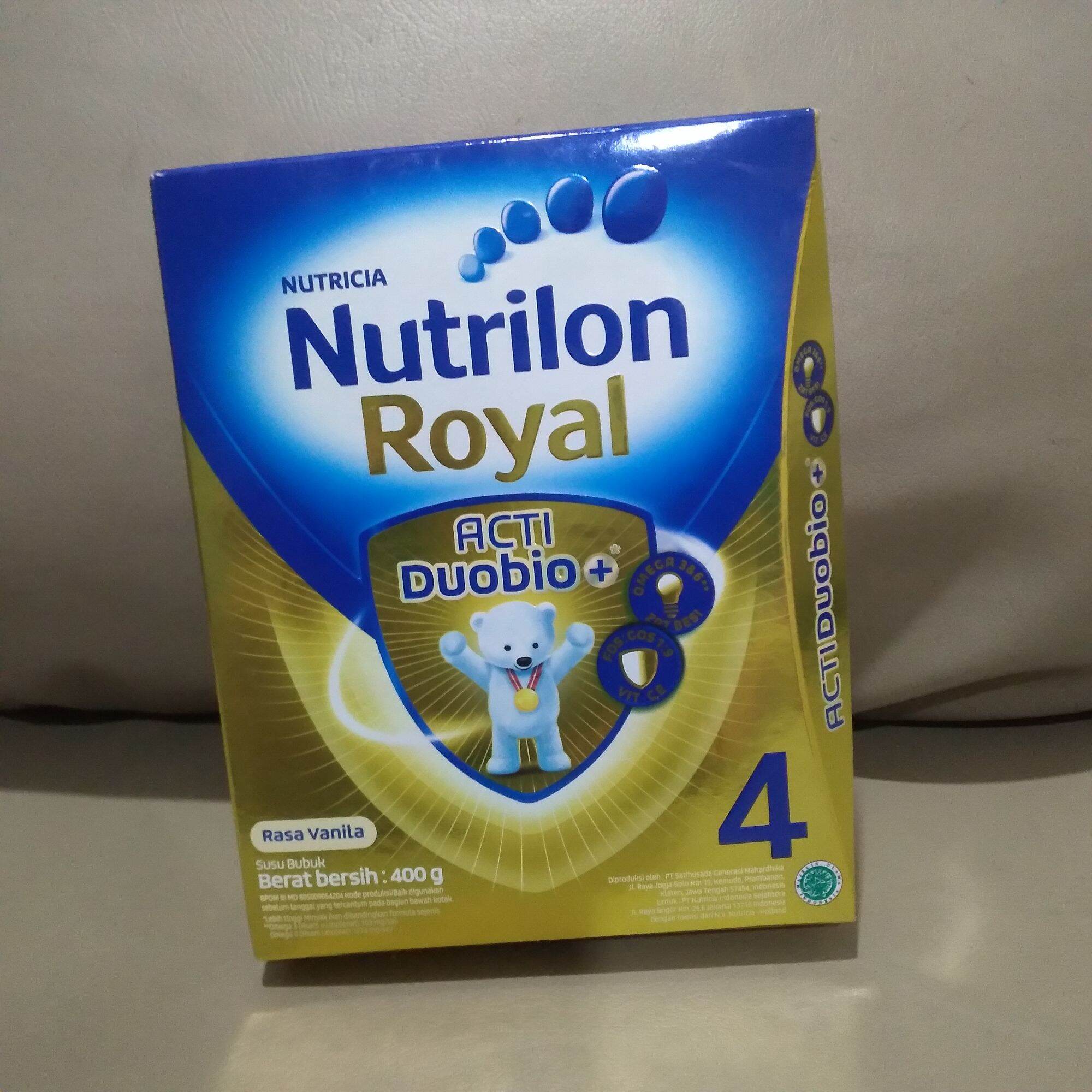 Nutrilon Royal Acti Duobio 4 Susu Pertumbuhan Vanila 400gr Lazada