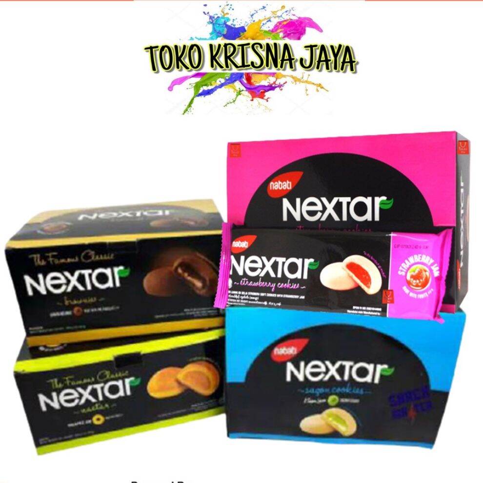 Snack Nextar Nastar Nanas Choco Brownies Sagoon Strawberry