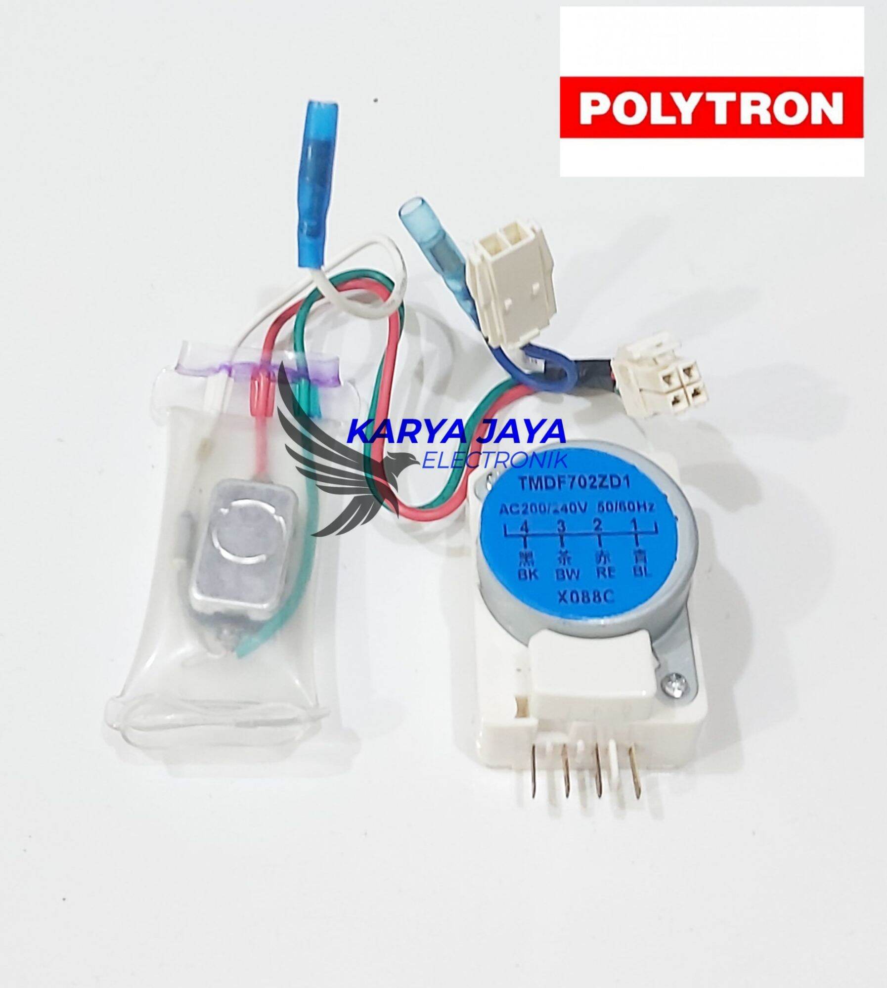 Timer Defrost Bimetal Fuse Kulkas Polytron Pintu Set Lazada Indonesia