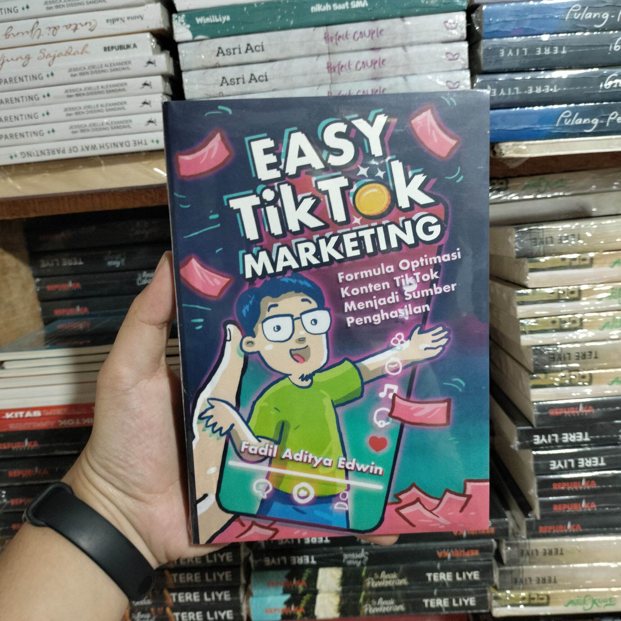 Buku Easy Tiktok Marketing Fadil Aditya Edwin Lazada Indonesia