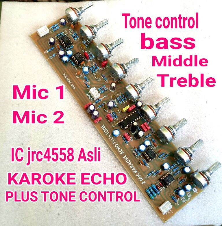 Kit Tone Control Stereo Mic Echo Plus Subwoofer Atelier Yuwa Ciao Jp