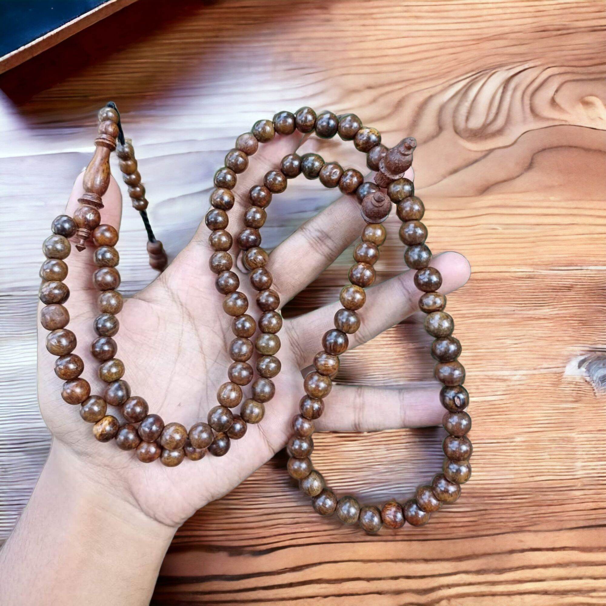 Tasbih 99 Butir Kayu Gaharu Wangi 8mm Original Lazada Indonesia