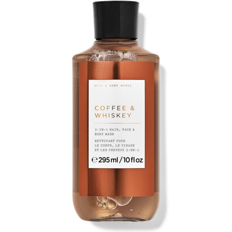 Bath Body Works Bbw Men S Collection Coffee Whiskey In Face Hair