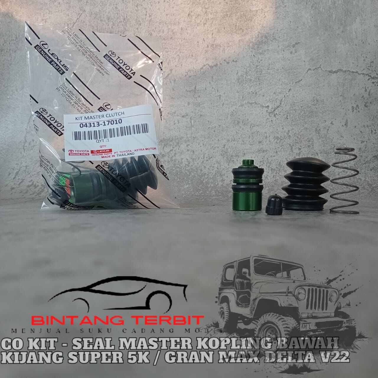 Co Kit Seal Master Kopling Bawah Kijang Super K Kf Delta V Gran