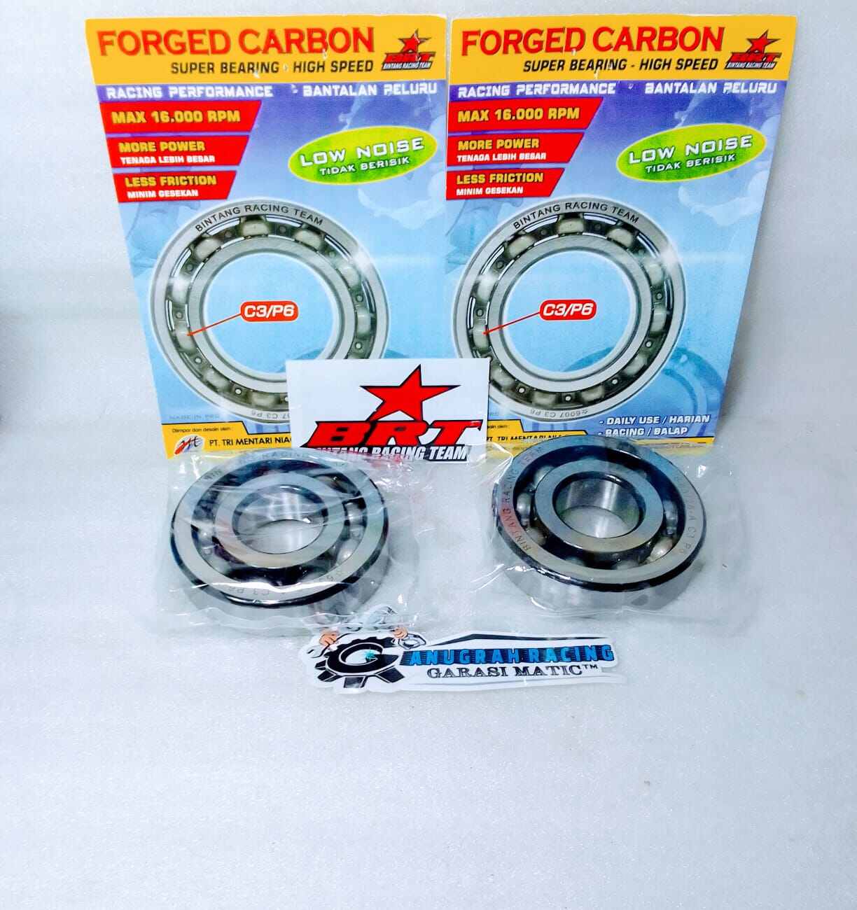 Bearing Klaher Kruk As Racing Brt C Scorpio Set Kiri Kanan