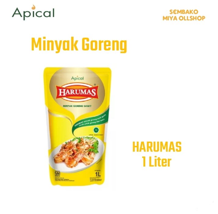 MINYAK GORENG HARUMAS 1 LITER Lazada Indonesia