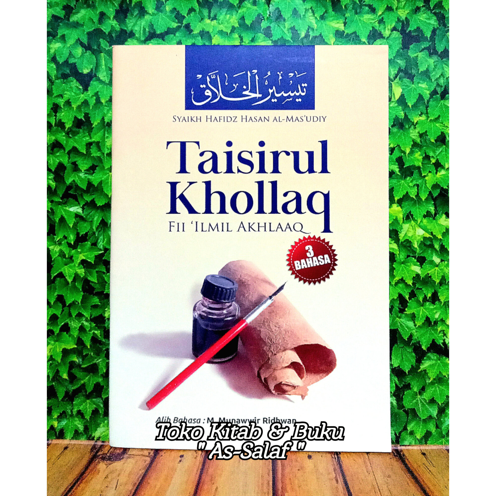 Kitab Taisirul Khollaq 3 Bahasa Arab Jawa Indonesia Pustaka Zamzam