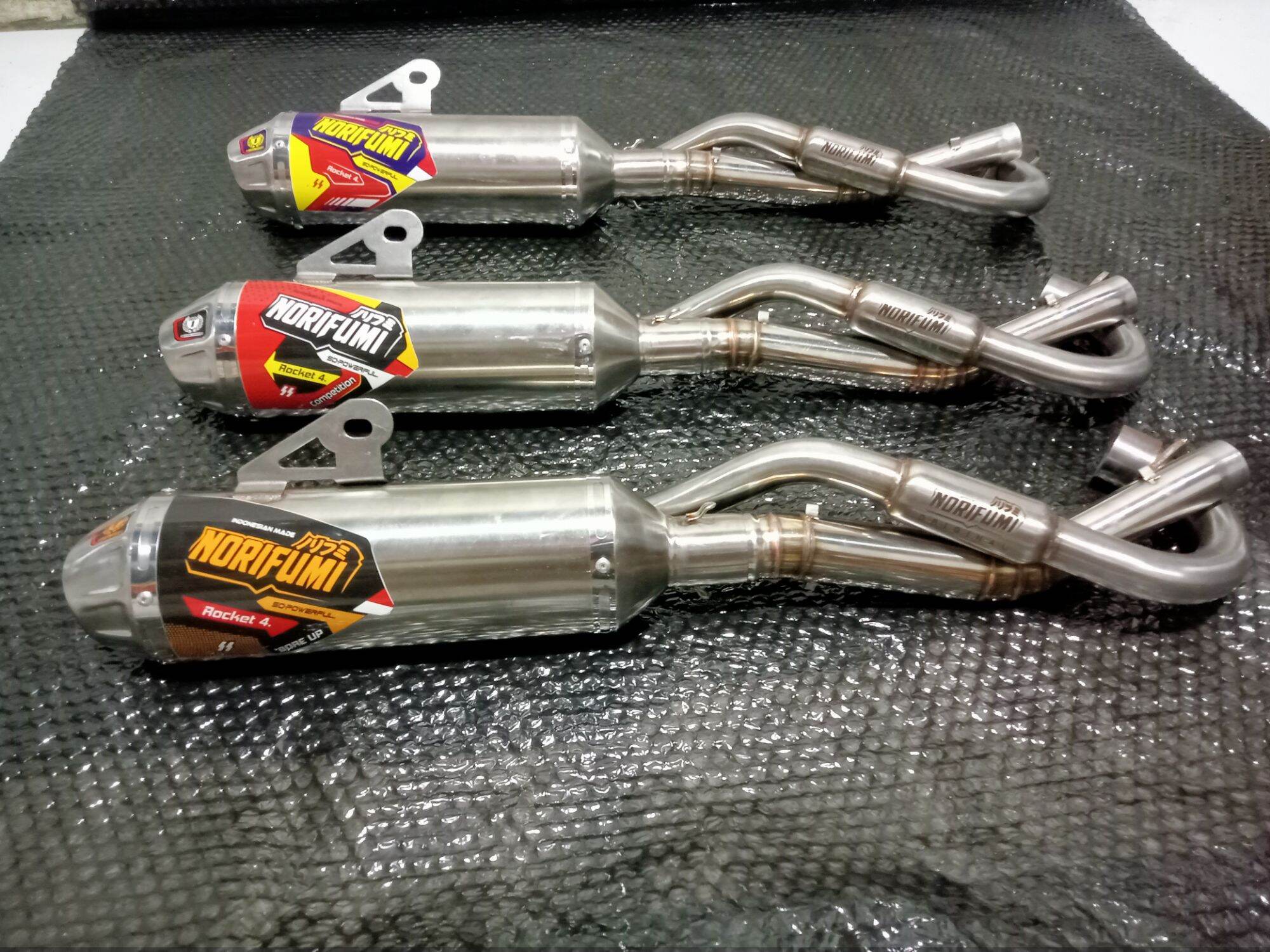 Knalpot Racing Norifumi Roket Bore Up Crf Klx D Tracker Klx Bf L S