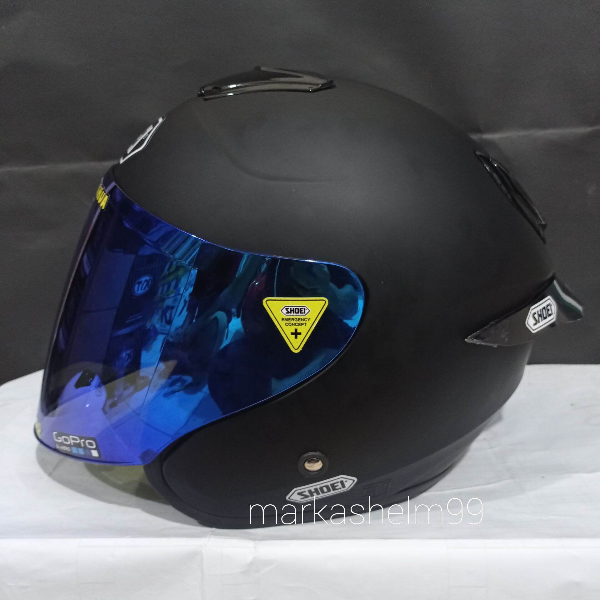 Helm Kyt Kyoto Replika Paket Ganteng Warna Hitam Doff Lazada Indonesia