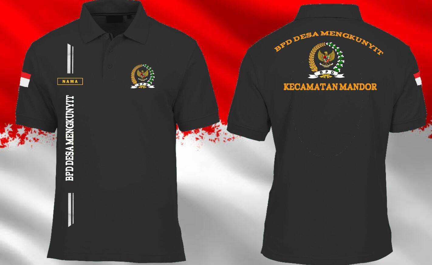 Kaos Polo Bpd Kaos Wangki Bpd Polo T Shirt Bpd Lazada Indonesia