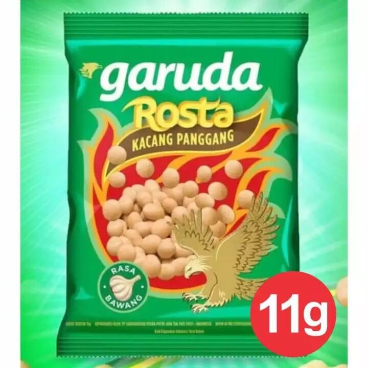 GARUDA ROSTA KACANG PANGGANG 11 G KACANG GARUDA ROSTA 1000 Lazada