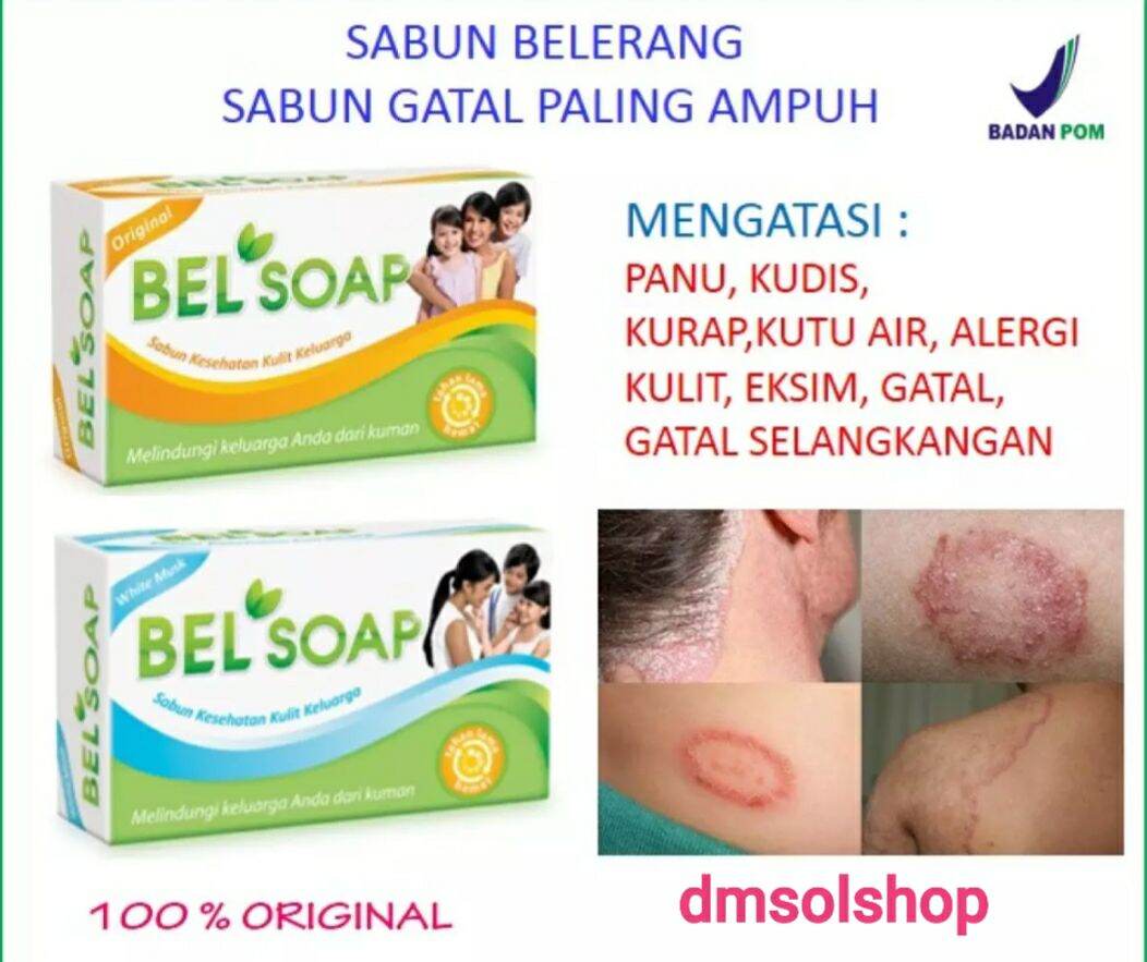 Readyy Belsoap Original Sabun Belerang Paling Ampuh Tuk Mengatasi